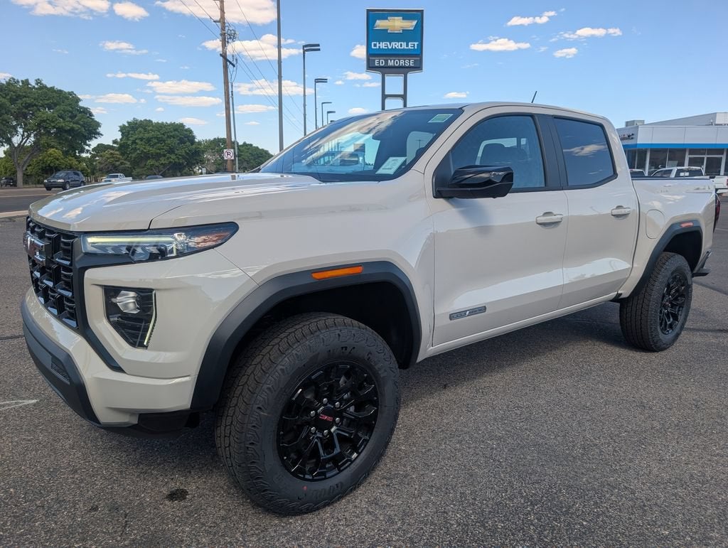 2026 GMC Canyon Elevation in Coastal Dune — front three-quarter view